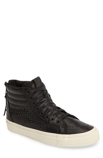 Men's Vans Sk8-hi Zip Weave Dx Sneaker
