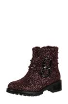 Women's Ross & Snow Stefana Sp Genuine Shearling Lined Waterproof Bootie M - Burgundy