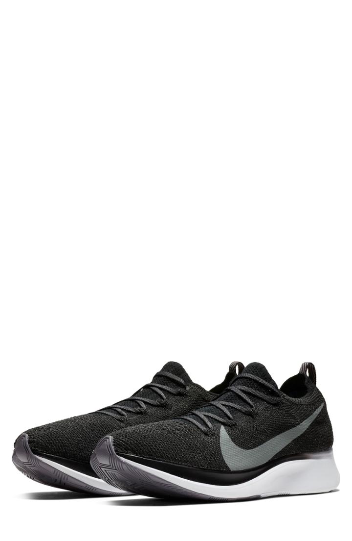 Men's Nike Zoom Fly Flyknit Running Shoe .5 M - Grey
