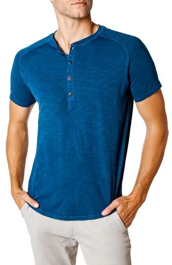 Men's Good Man Brand Slim Fit Slub Henley - Pink
