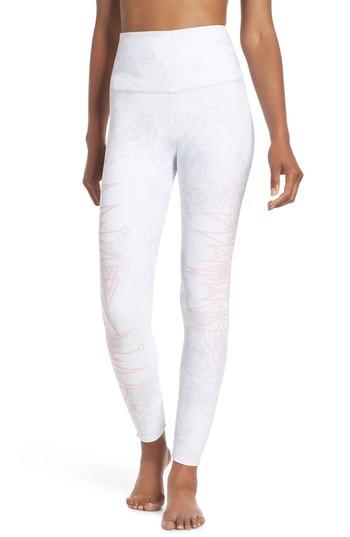Women's Onzie High Waist Bridal Leggings - Pink