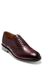 Men's Cole Haan American Classics Kneeland Wingtip E - Red
