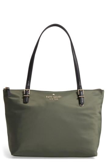 Kate Spade New York Watson Lane Small Maya Nylon Tote - Green