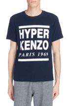 Men's Kenzo Hyper Kenzo Logo T-shirt - Blue