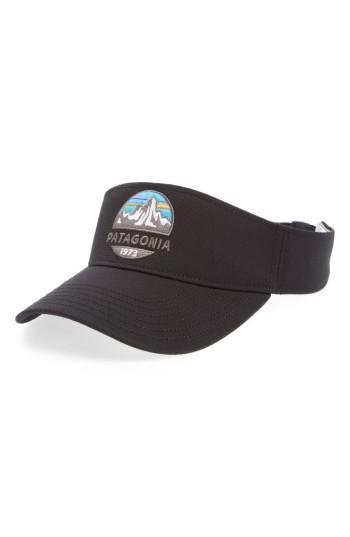 Men's Patagonia Fitz Roy Scope Visor - Black
