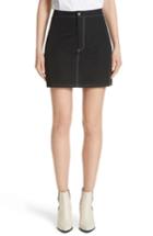 Women's Eckhaus Latta High Waist Miniskirt - Black