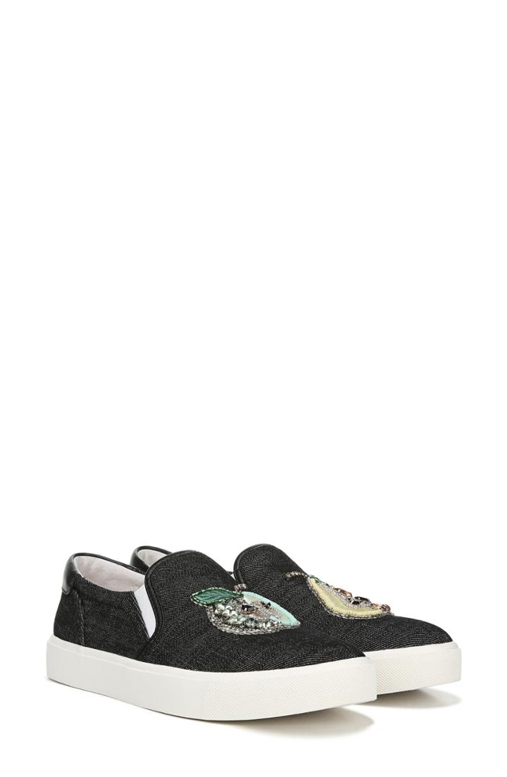Women's Sam Edelman Evelina 5 Slip On Sneaker M - Black