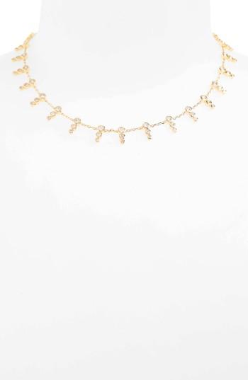 Women's Melinda Maria Mcphee Cubic Zirconia Collar Necklace