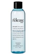 Philosophy 'just Release Me' Dual-phase Oil-free Eye Makeup Remover Oz - No Color