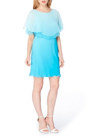 Women's Tahari Chiffon Flounce Dress