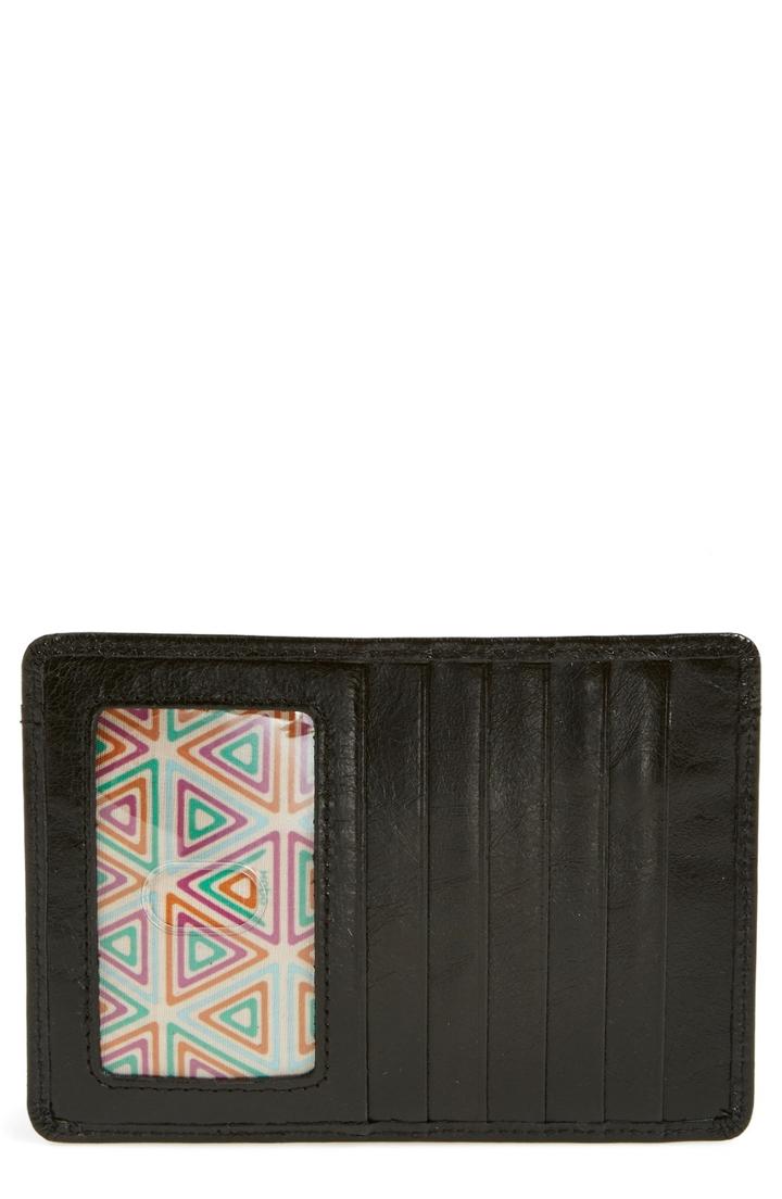 Hobo Euro Slide Credit Card & Passport Case - Black