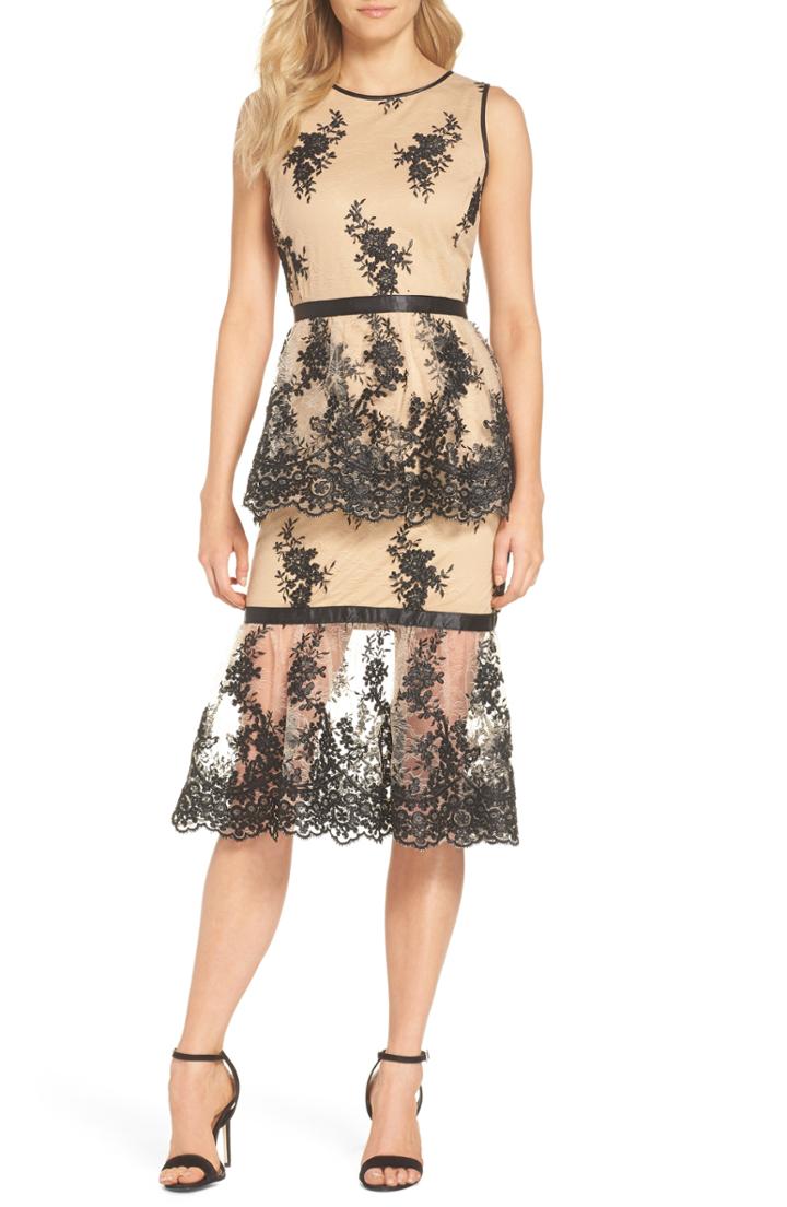 Women's Forest Lily Tiered Lace Dress