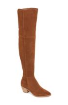 Women's Steve Madden Lucca Pieced Over The Knee Boot M - Brown