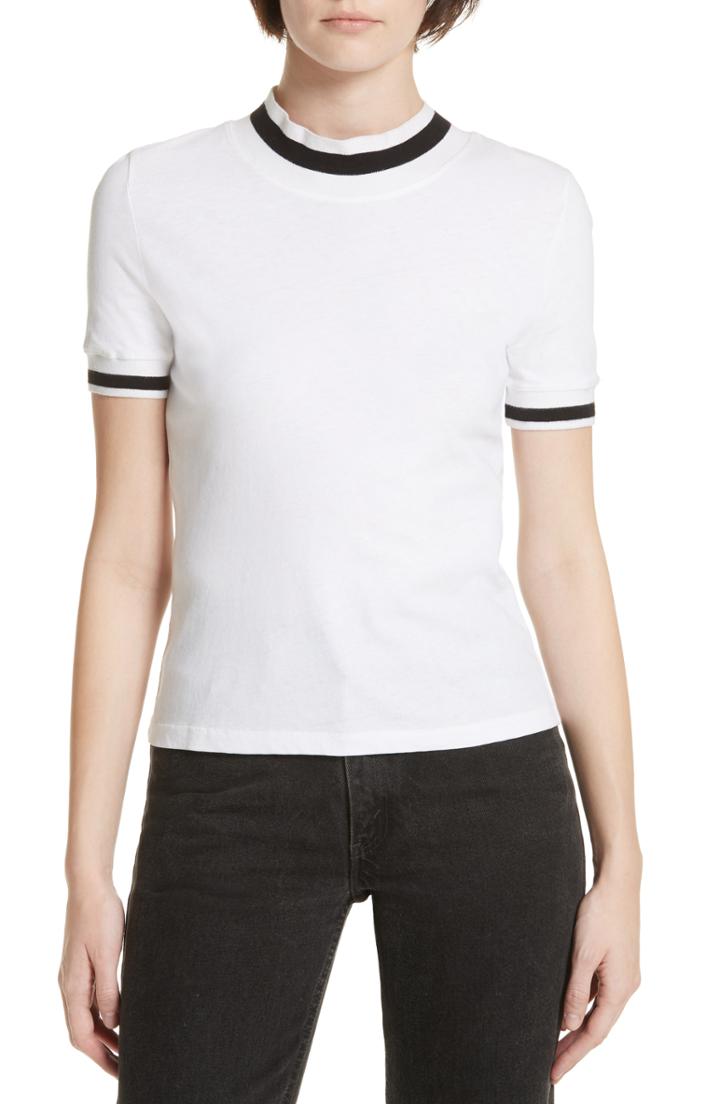 Women's Alexanderwang.t High Twist Jersey Tee - White