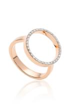 Women's Monica Vinader Naida Diamond Circle Ring
