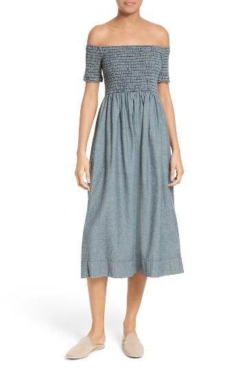 Women's The Great. The Carnival Off The Shoulder Dress