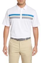 Men's Travis Mathew Bayo Pique Polo - White