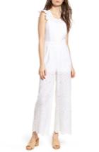 Women's Leith Eyelet Jumpsuit - White