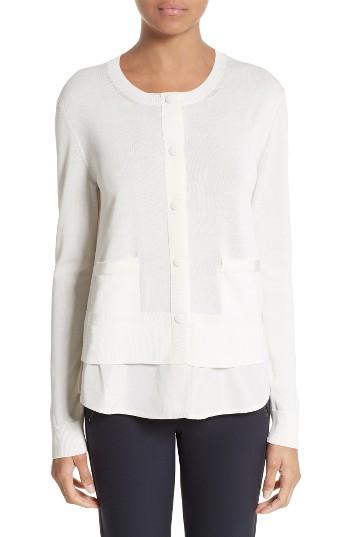 Women's Moncler Tricot Cardigan - Ivory