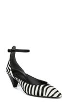 Women's Sarto By Franco Sarto Coralie 2 Genuine Calf Hair Pump M - Black