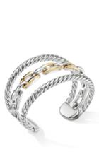 Women's David Yurman Wellesley Link Multistack Bracelet With 18k Gold