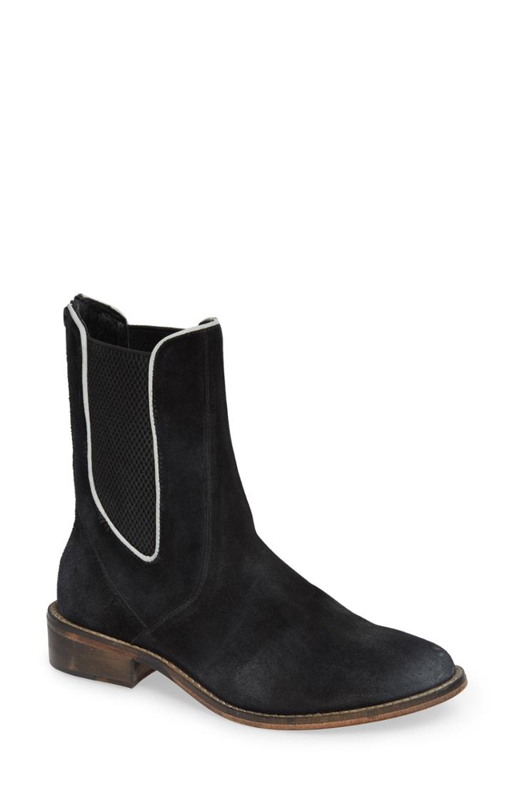 Women's Free People Blackburn Chelsea Boot, Size 7us / 37eu - Black