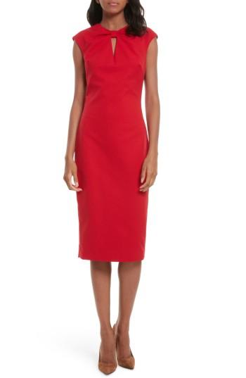 Women's Ted Baker London Kezzia Bow Neck Body-con Dress