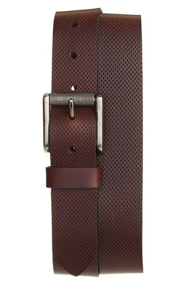 Men's 1901 Pin Dot Roller Buckle Leather Belt