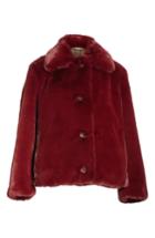 Women's Burberry Alnswick Faux Fur Coat