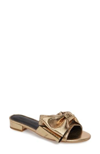 Women's Rebecca Minkoff Calista Sandal M - Metallic