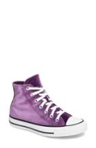 Women's Converse Chuck Taylor All Star Seasonal Hi Sneaker .5 M - Purple