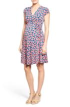 Women's Leota Cap Sleeve Faux Wrap Maternity Dress