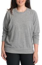 Women's Bun Maternity Relaxed Daily Maternity/nursing Sweatshirt - Grey