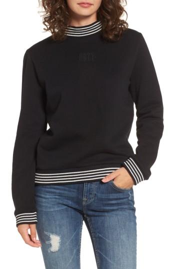 Women's Obey Quinn Mock Neck Sweatshirt