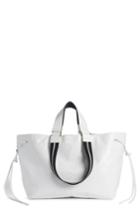 Isabel Marant Wardy Leather Shopper - White