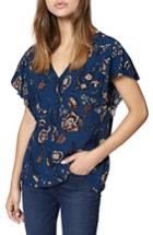 Women's Sanctuary Countryside Floral Shell - Blue