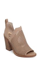 Women's Vince Camuto Kensa Peep Toe Bootie M - Beige