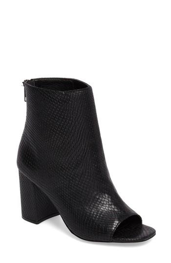 Women's Matisse Melaney Open Toe Bootie .5 M - Black