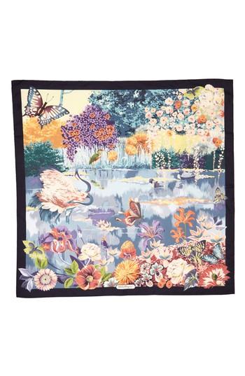 Women's Salvatore Ferragamo Faune-dreamy Landscape Silk Square Scarf