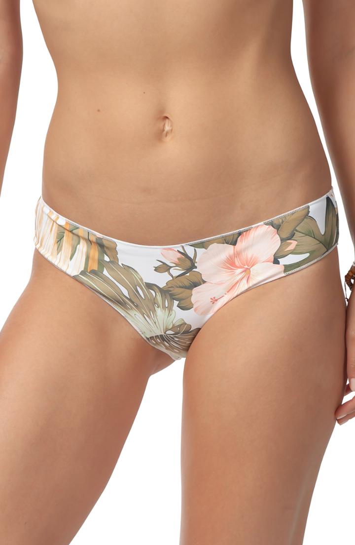 Women's Rip Curl Hanalei Bay Hipster Bikini Bottoms - White