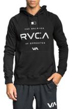 Men's Rvca Lock In Graphic Hoodie - Black