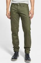 Men's Naked & Famous Denim 'weird Guy' Slim Fit Jeans - Green