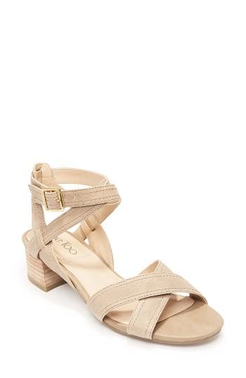 Women's Me Too Block Heel Sandal .5 M - Grey