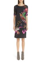 Women's Etro Dream & Dance Print Sheath Dress Us / 38 It - Black