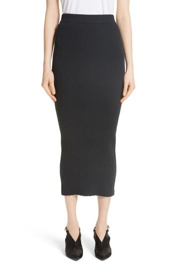 Women's Simon Miller Marsing Textured Skirt - Black