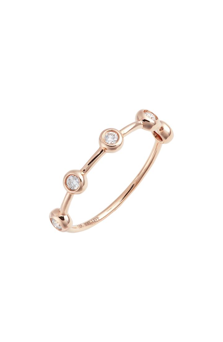 Women's Bony Levy Monaco Bezel Diamond Ring (nordstrom Exclusive)