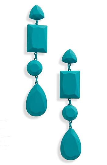 Women's Topshop Geometric Drop Earrings