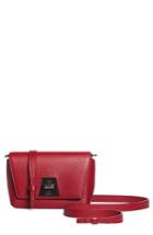 Akris Little Anouk Leather Crossbody Bag - Red