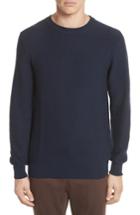 Men's A.p.c. Marvin Crewneck Sweater - Blue