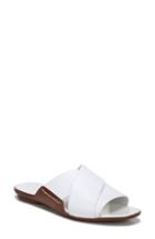 Women's Vince Tamara Cross Strap Slide Sandal M - White